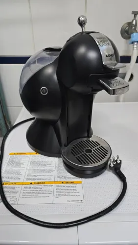 Cafeteira Dolce Gusto Melody com cabo novo de 3 pinos e 20A!