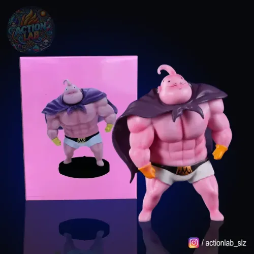 Action Figure Majin Boo Muscle C/ Caixa - Dragon Ball Z