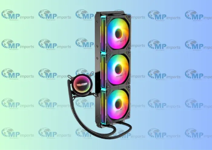 Loja MP Imports: Water Cooler Teucer Neon Armor 360 Argb (360mm) Na-360