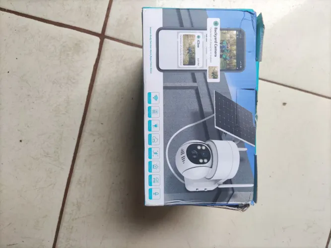 Câmera de segurança wi-fi com Energia solar