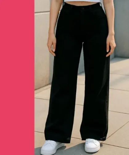 Calça jeans feminina Stillger leg cintura alta