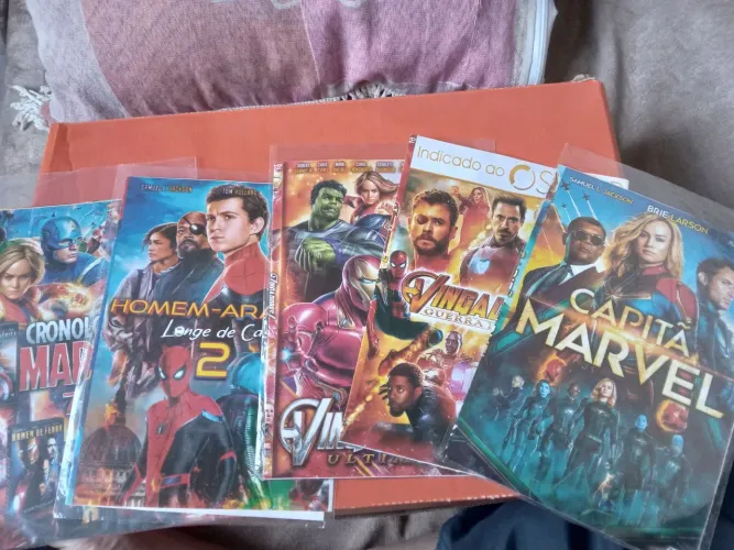 Coleção DVD Filmes Marvel - CDs
