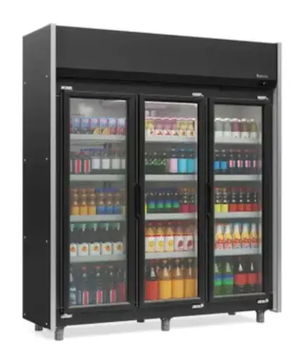 Expositor gelopar 3 portas (novo) a melhor marca sem dúvidas 