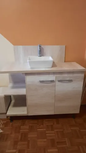 Balcão + cuba+ torneira