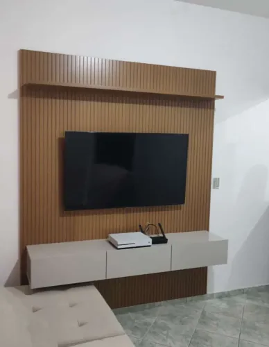 Painel fresado MDF tv até 70? sem led pronta entrega 