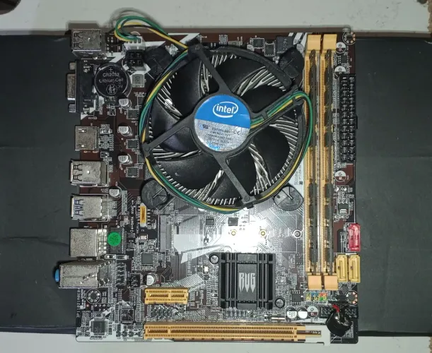 Vendo kit Placa Mãe 1155 com 8 Gb