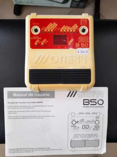 Pedaleira para contrabaixo B50 onerr