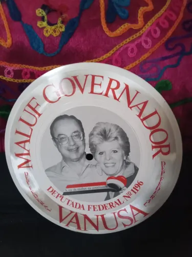 Compacto disco raro Vanusa campanha jingle Deputada Federal Maluf governador