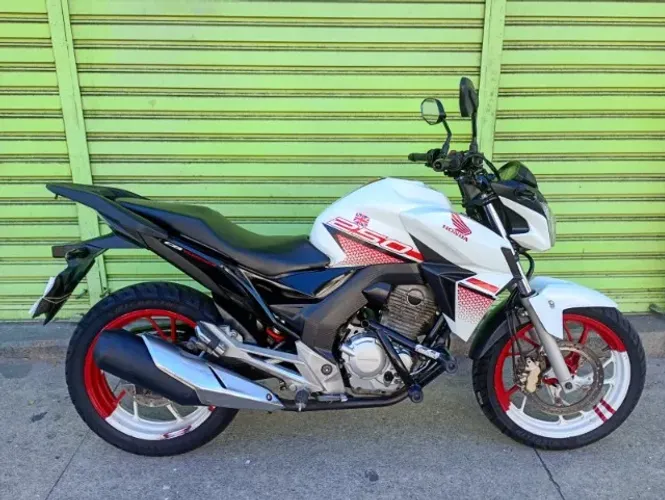 HONDA CB250F TWISTER 2022 BRANCA 