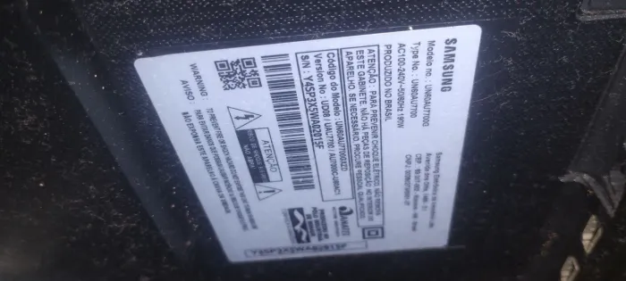 Tvs de 55 e 60 , com problemas na tela.