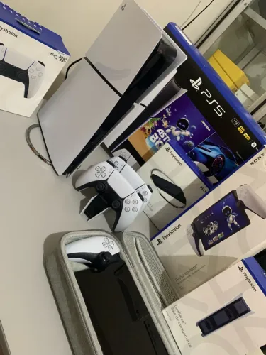 Ps5 e psportal com acessórios zerados