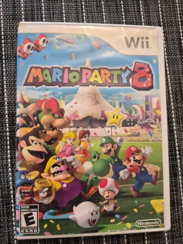 Jogo Mario Party 8 Nintendo Wii Mídia Física Original Excelente Estado Usado