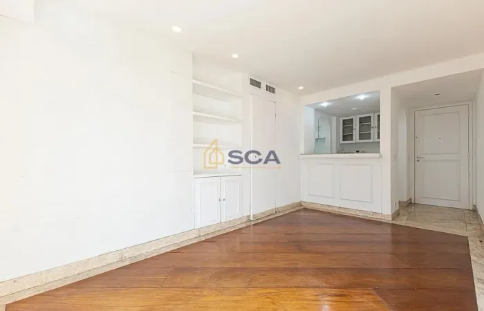 Apartamento de 46 m² com 1 suíte, varanda e 1 vaga de garagem no Itaim Bibi
