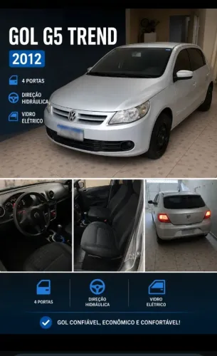 Volkswagen Gol Geração V 1.0 8V MI Total Flex Mec. 4P 2012