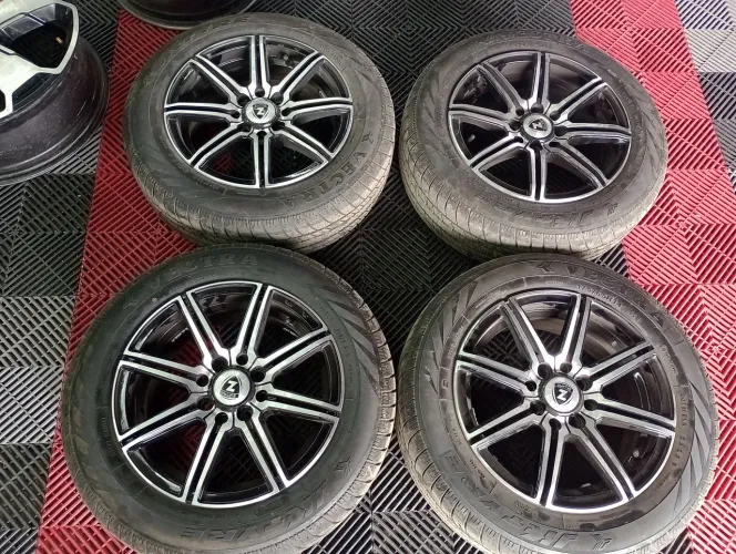 Rodas Esportivas Aro 14 Zuma Universal +Pneus JK 1756514