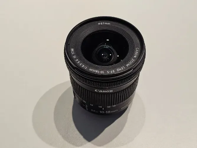 Lente Canon 10-18 mm