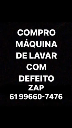 Máquina de lavar/ lavadora com defeito