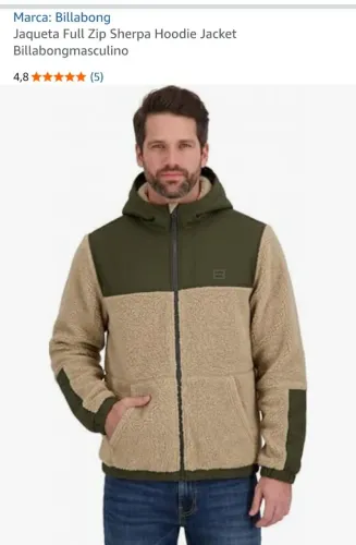 Jaqueta Billabong ORIGINAL. Vem com N.F de compra USA. Tamanho G.