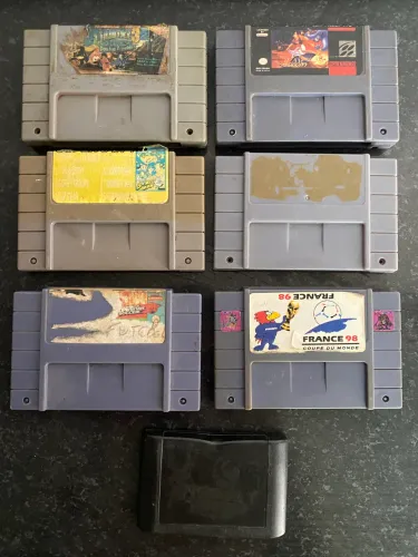 Fitas de Super Nintendo - Leia o Anúncio