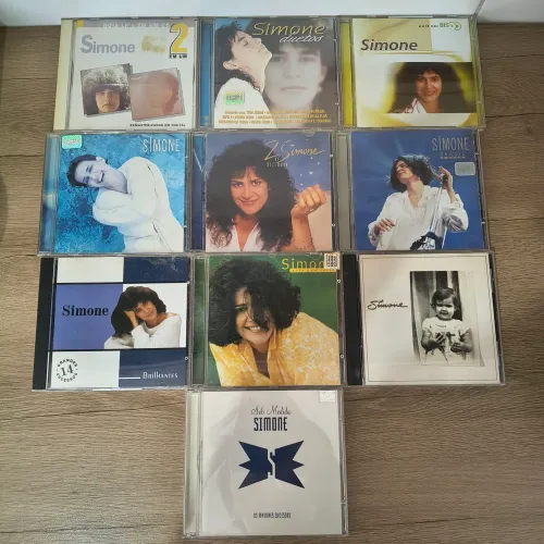 Lote CDs Simone - 10 cds (Leia o anúncio)