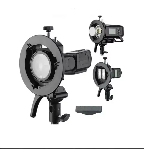 Equipamento fotográfico Godox. Godos S2, Godox X pro N e octabom de 80
