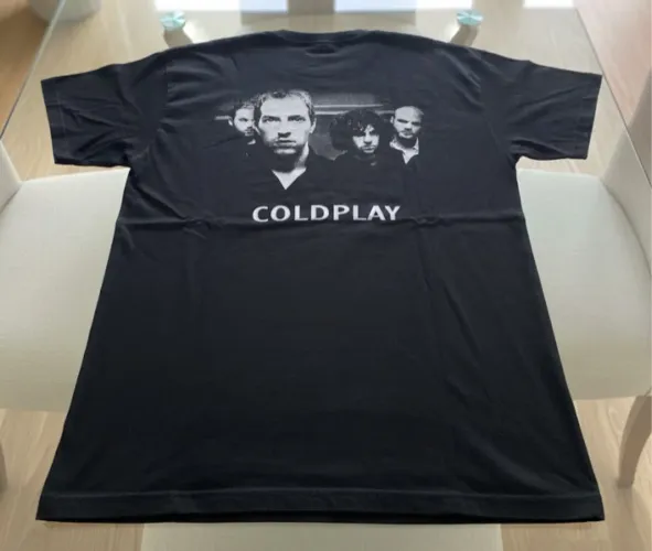 Camiseta exclusive Coldplay tamanho G nova - Peça única