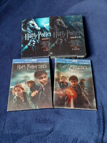 Harry Potter /DVDs e Blu-rays / Todos os filmes. (Ler Descrição)