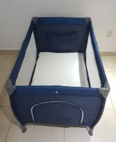 Berço Portátil Infantil Cielo + Colchão Extra + Bolsa de Transporte - Estado de Novo