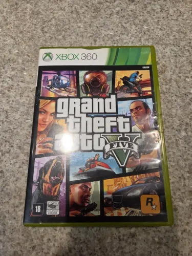 Jogo GTA V Xbox 360 Original Mídia Física (2 Discos)