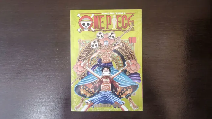 One Piece 3 em 1 Vol. 10 - Mangá Panini (Lacrado)
