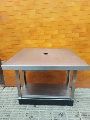 Mesa inox Subway