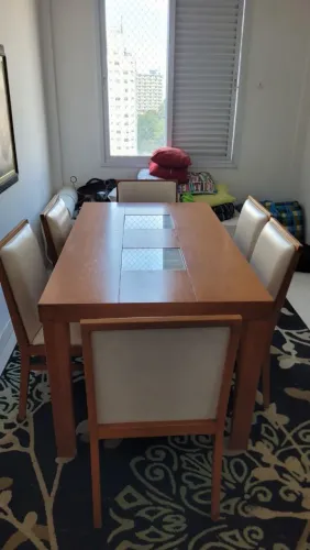 Mesa jantar 6 cadeiras