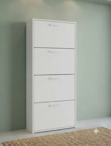 Sapateira Luna Na Cor Branco - Produto Novo!