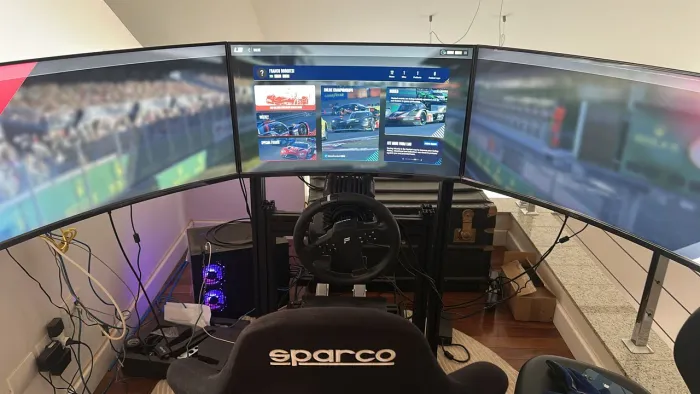 Setup Simulador profissional completo Fanatec