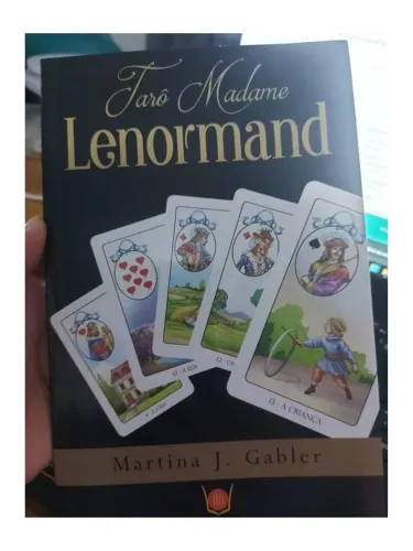 Livro : Tarô Madame Lenormand - Martina J. Gabler<br>Martina J. Gabler<br>Martina J. Gabler