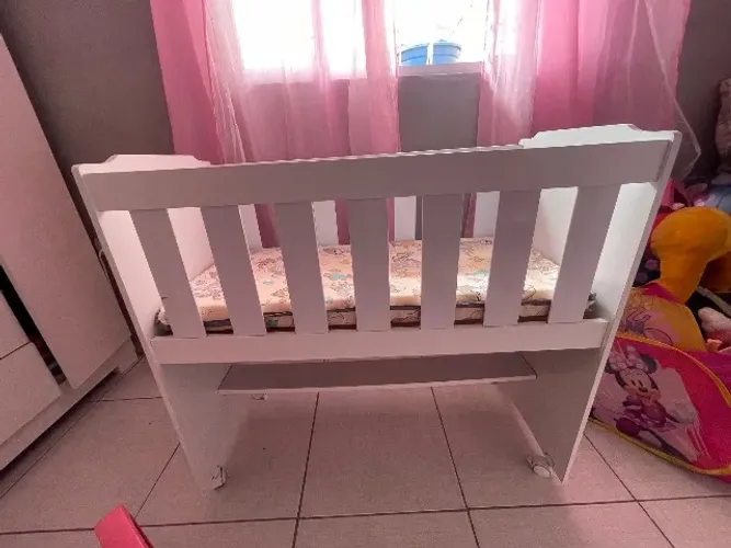 Mini berço com colchão