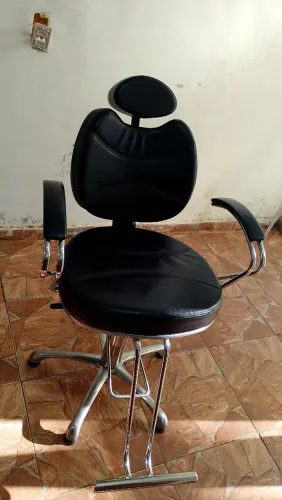 Cadeira para salão reclinavel