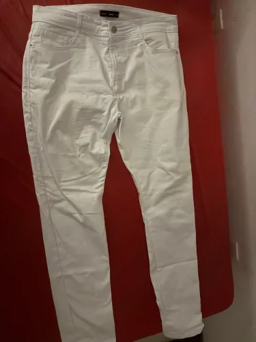 Calça Slim Branca