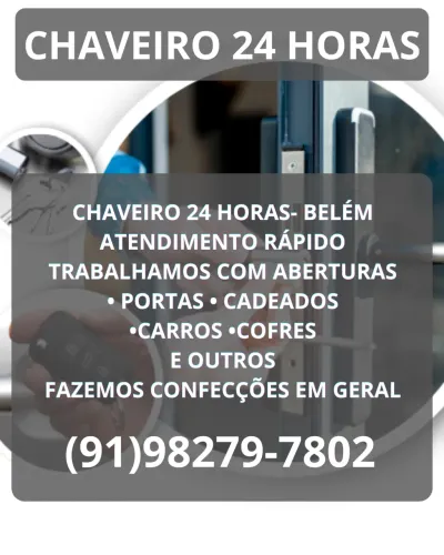 Chaveiro 24 horas 