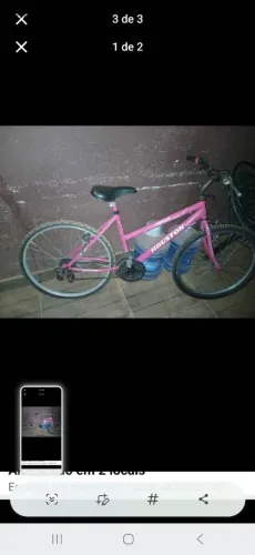 Bicicleta feminina
