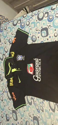 Camisa Da Seleção Brasileira Polo