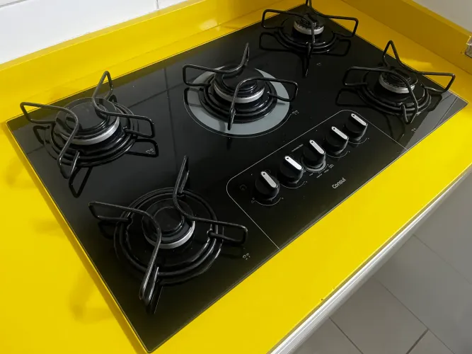 Fogão cooktop 5 bocas