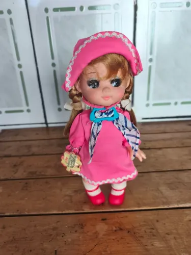 Boneca antiga Doll e toy