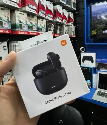 Fone TWS Redmi Buds 6 Lite - 38h de Bateria + Cancelamento de Ruído