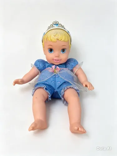 Boneca Cinderela Baby Disney 32cm 