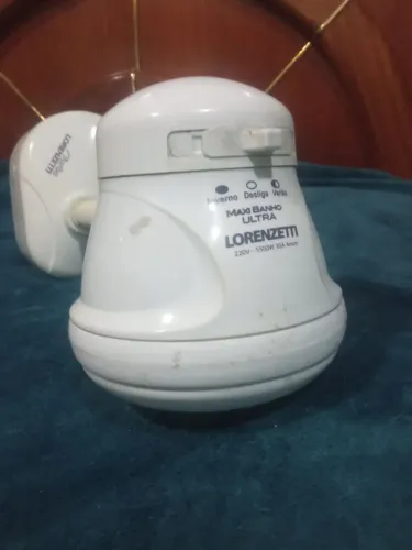 Chuveiro maxi banho ultra Lorenzetti e pressurizador