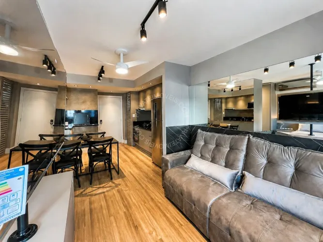 Apartamento mobiliado para alugar no Jardim Europa com 1 quarto (suíte)