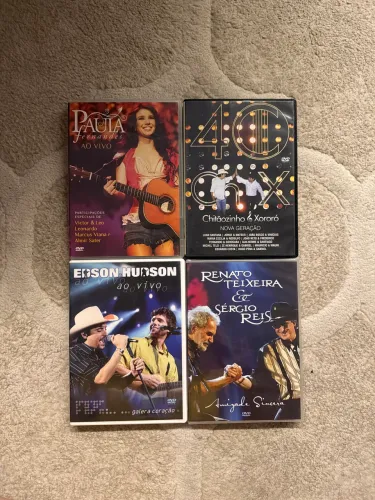Dvd Sertanejo Original - Paula Fernandes Chitãozinho Edson Hudson Renato Teixeira