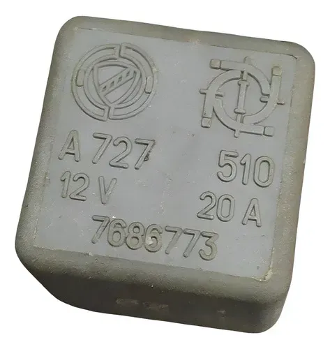 Rele Auxiliar Tempra Uno Palio Strada Marea Siena 1992/2004 Cinza
