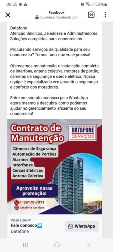 Manutenção para condominios